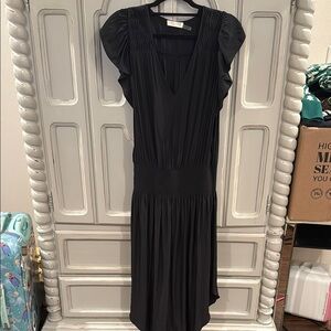 Ramy brook Black midi Dress size medium